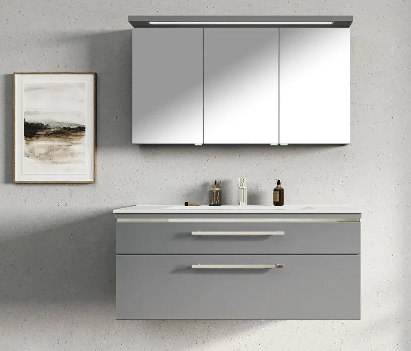 Puris Cool Line Badmöbel Set 122 cm breit kombinierbar - Ansicht 3
