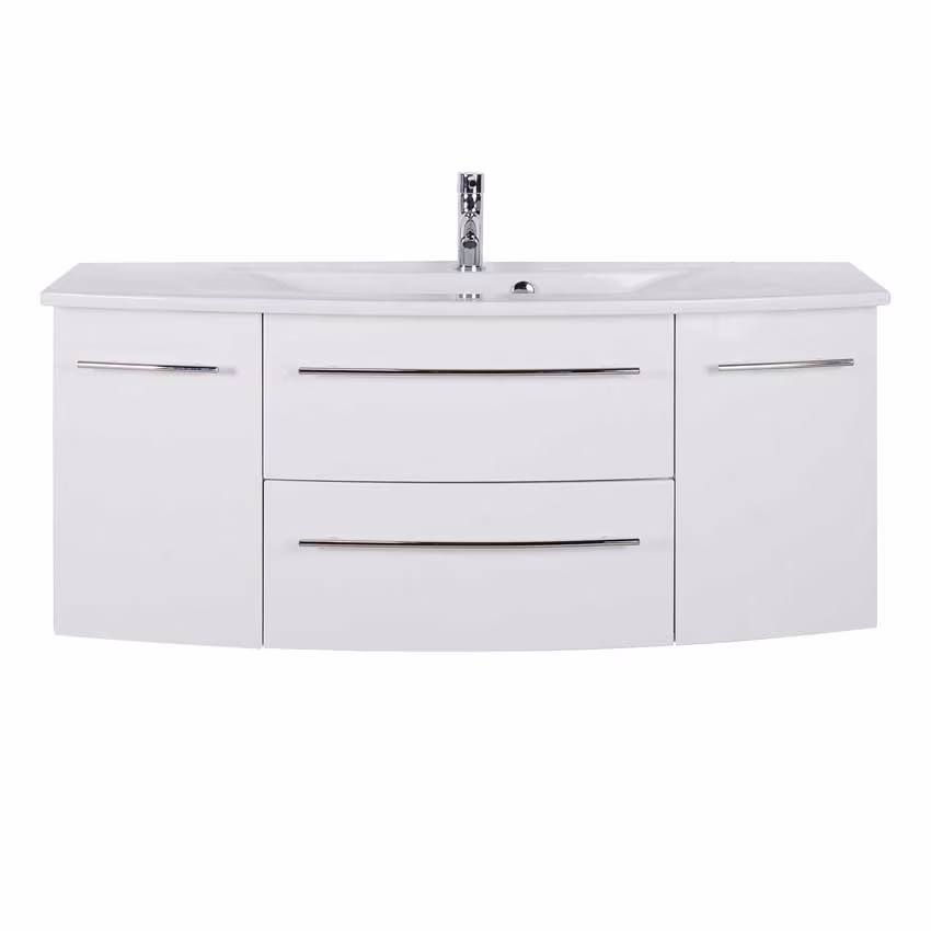 MARLIN 3040city Waschtisch-Set 120 cm - Keramik - Ansicht 5