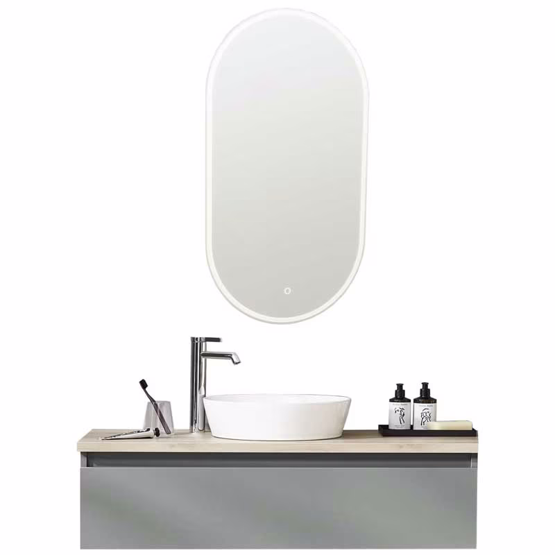 Puris Vialli Badmöbel Set 120 cm breit - Becken mittig