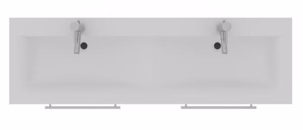 Evermite Doppelwaschtisch 160 cm