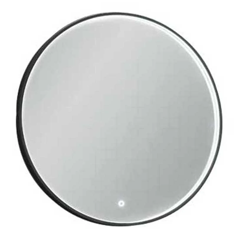 Puris Vialli Badspiegel 80 cm rund - mit Beleuchtung & Spiegelheizung