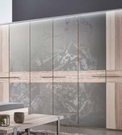 Thielemeyer Steel Schlafzimmerset inkl. Drehtürenschrank 6-türig - Esche - Ansicht 5