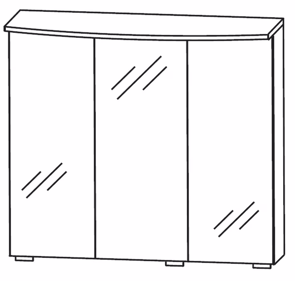 Spiegelschrank 70 cm S2A437S3