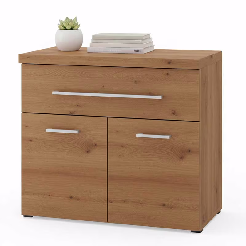 Puris Classic Line Highboard mit Wäschekippe 60 cm HBA556A7W