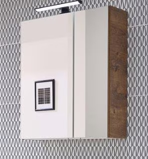 Pelipal Quickset 374 - Spiegelschrank inkl. Beleuchtung / 60 cm breit - Ansicht 2