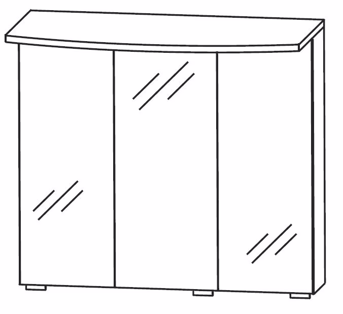 Puris Vuelta Spiegelschrank 70 cm S2A437S 2 / S2A437SF2 - Ansicht 2