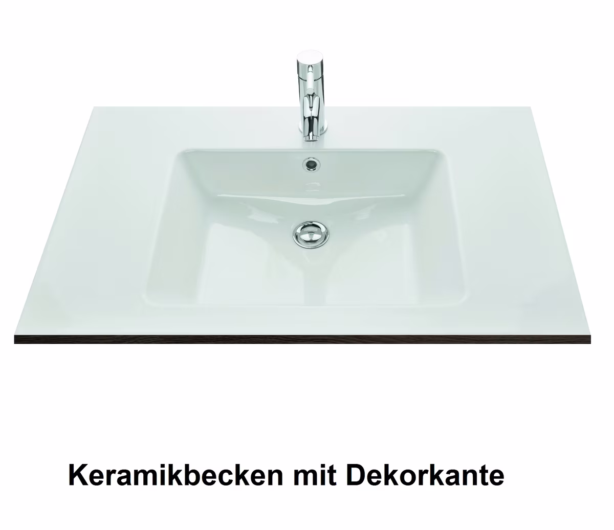 MARLIN 3290fair Bad-Kombination 80 cm breit, mit Spiegelschrank  - Variante 1 - Ansicht 4