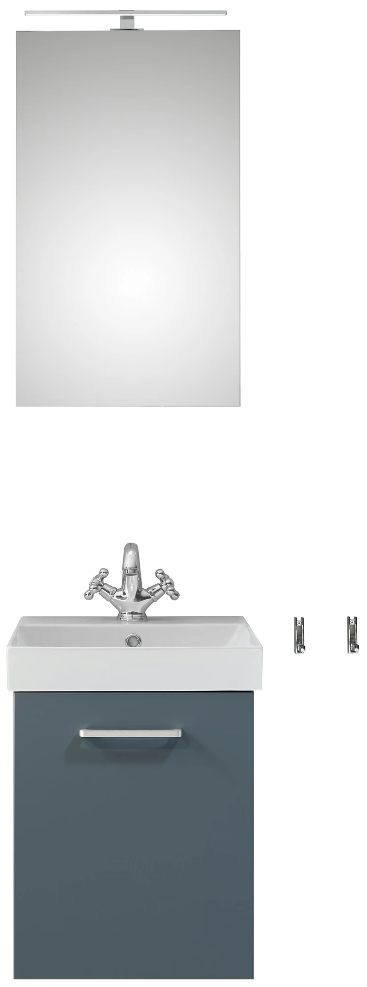 Pelipal 6910 Keramikwaschtisch-Set 41 cm breit