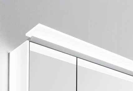 PZ114090 LED-Aufbauleuchte, 93,4 cm - chrom matt - für Spiegeslchrank Serie C