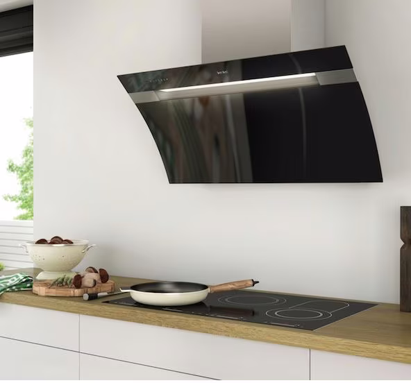 berbel Kopffreihaube Glassline BKH 90 GL-2, schwarz 1040067, mit 5 Jahre Vollgarantie