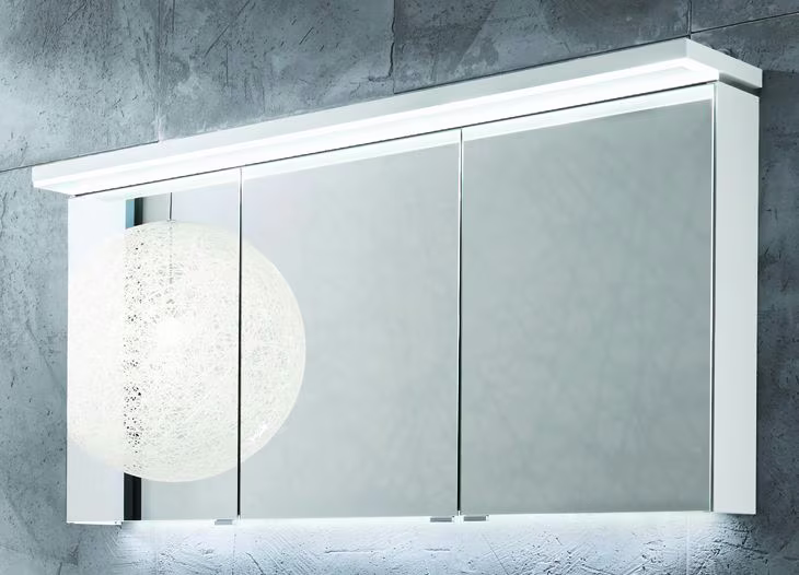 Puris Cool Line Spiegelschrank 120 cm - Serie B - Ansicht 2