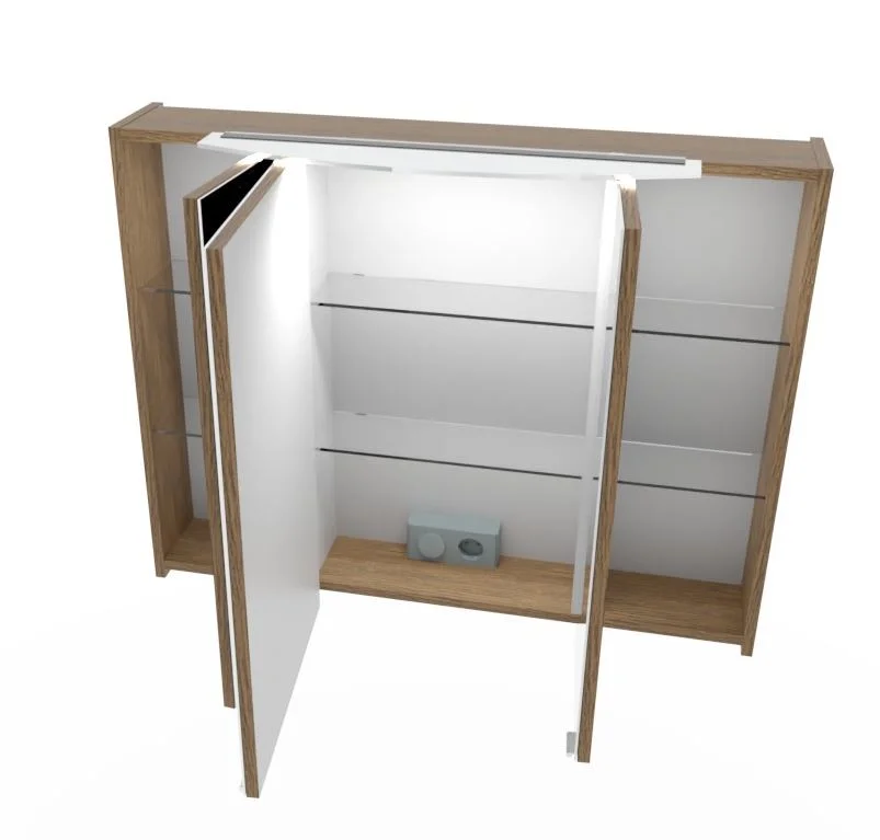 Marlin 3040city Spiegelschrank SAOE9 - 90 cm - Ansicht 3