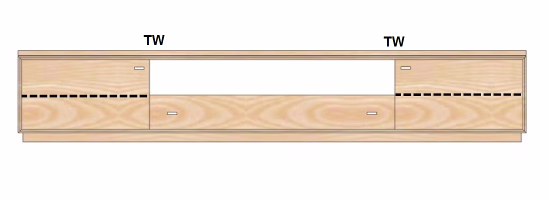 Dudinger Alexandra TV-Lowboard AX 1491 - Ansicht 2