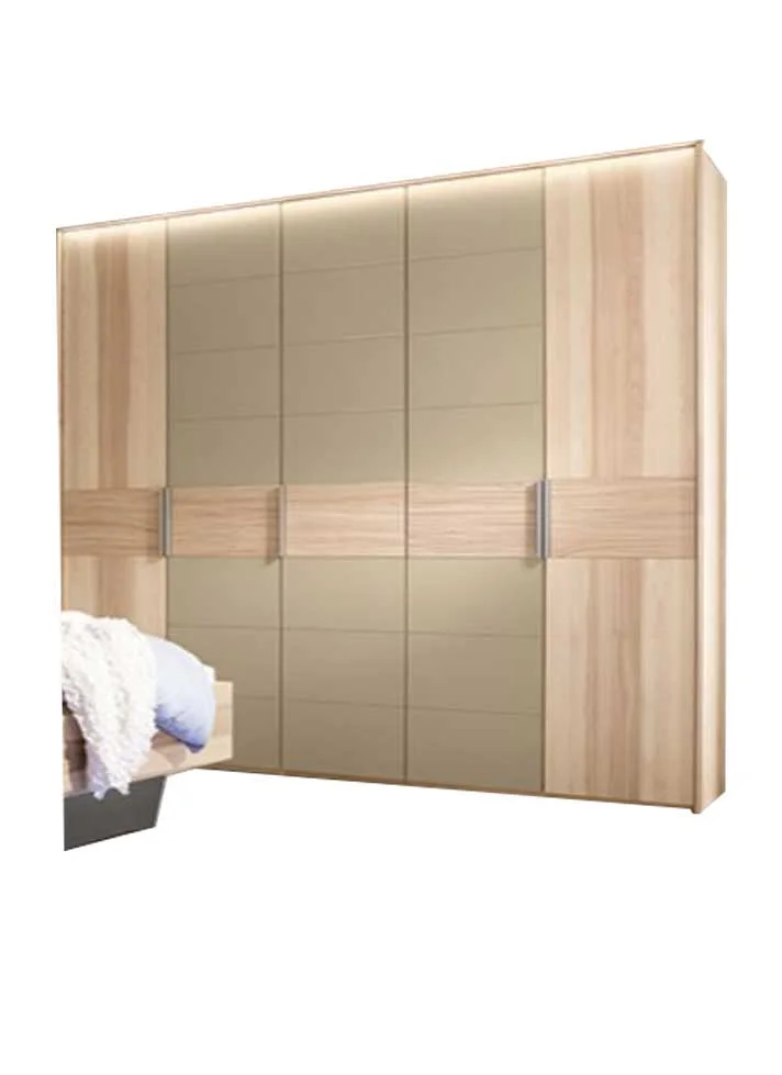 Thielemeyer Mira Drehtürenschrank 079/065 - Mittelriegel mit Tiefenstruktur