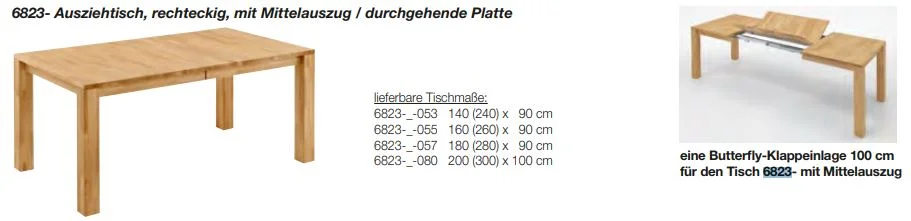 Niehoff Esstisch 6823 Top-Trends - Ansicht 3