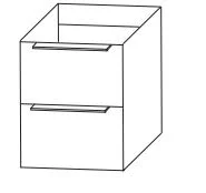 Puris Aspekt Badmöbelset 130 cm - variabel - Ansicht 7