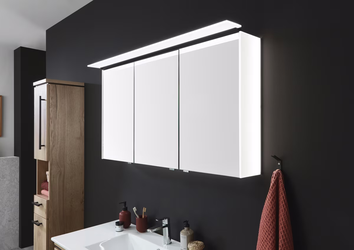 Puris Cool Line Badmöbelset 120 cm - mit Spiegelschrank Serie C - Ansicht 6