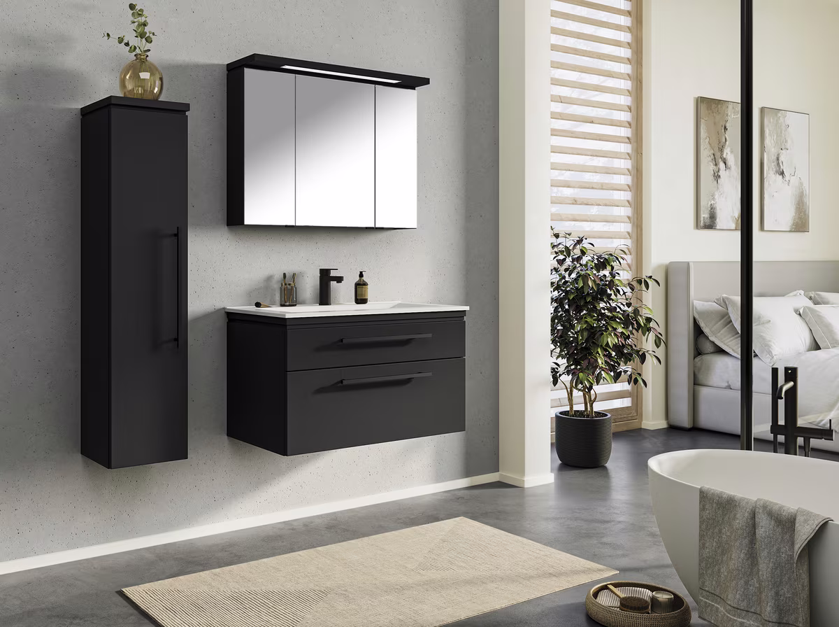 Puris Cool Line Spiegelschrank 90 cm - Serie A - Ansicht 3