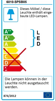 Calmo Badmöbelset Stilaro 133 cm breit - Becken mittig - Ansicht 6