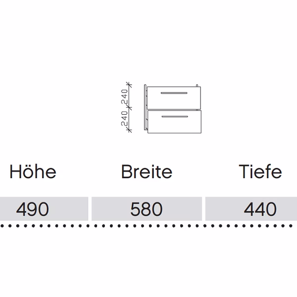 für Waschtisch Keramag - Renova Nr.1 Plan 65 cm