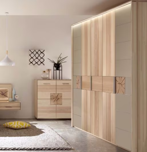Thielemeyer Mira Drehtürenschrank - Mittelriegel mit Hirnholz / 5-oder 6-türig - Ansicht 3