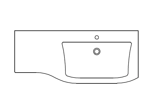 Pelipal Contea Waschtisch-Set 119 cm rechts - Ansicht 5