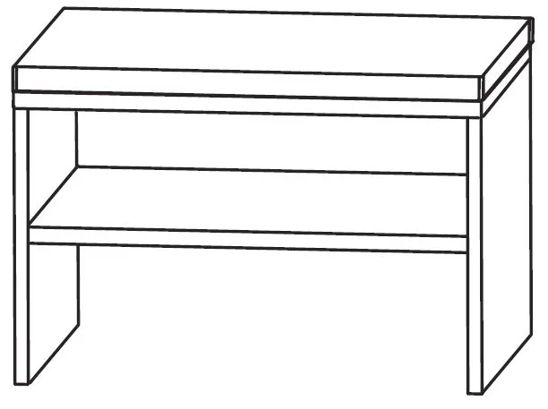 Puris Star Line Sitzbank 60 cm SETBANK6 - Ansicht 2