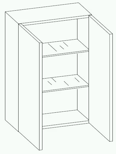 Pelipal 3006 Wandschrank 50 cm 3006.095035 - Ansicht 3