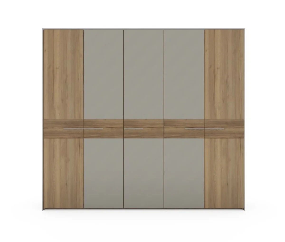 Thielemeyer Steel Drehtürenschrank / 5-türig mit 3 Colorglastüren