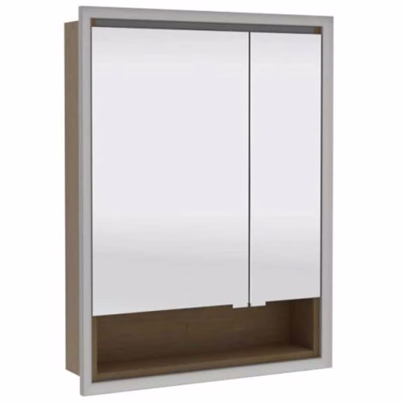 Puris Rounds Einbauspiegelschrank 60 cm S2A556LE1 / S2A556RE1