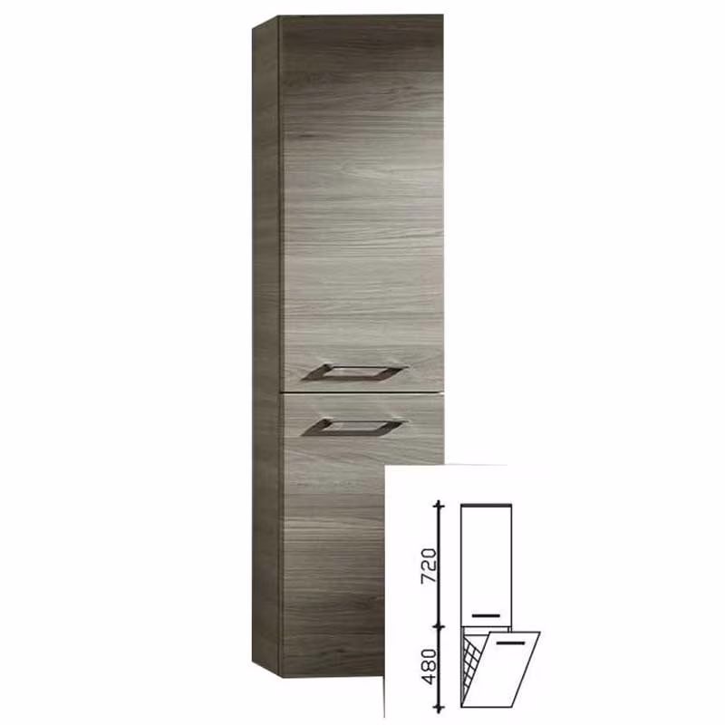 Pelipal 6025 Midischrank mit Wäschekippe 30 cm 6025-MSW 30-04