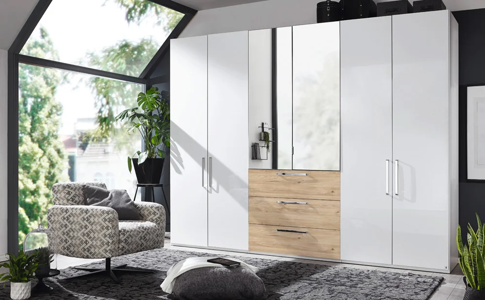 Rauch Select yourJOYce - Drehtüren-Schrank mit Kombi-Element / Höhe 236cm - Ansicht 2