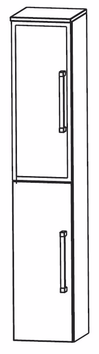 Puris Speed Hochschrank 30 cm HNA033B
