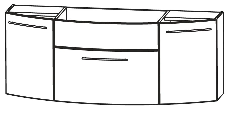 Puris Classic Line Waschtischset 120 cm - Ansicht 4