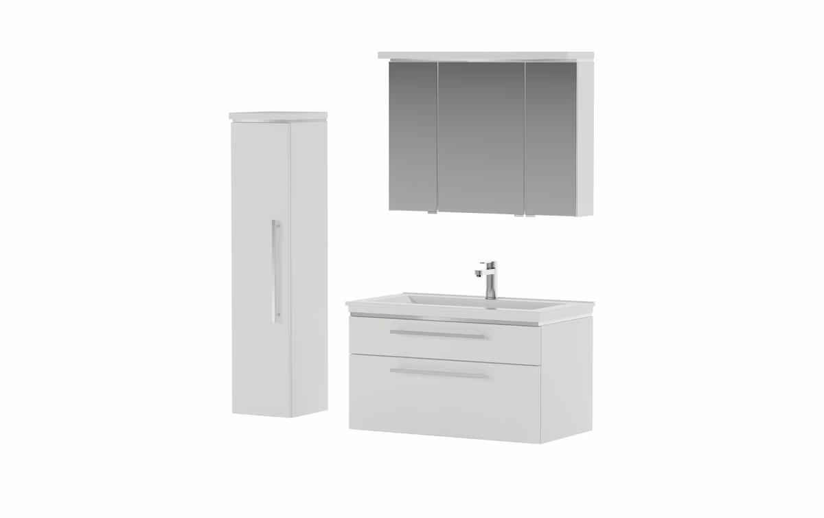 Puris Cool Line Badmöbel Set 92 cm breit kombinierbar - Ansicht 9