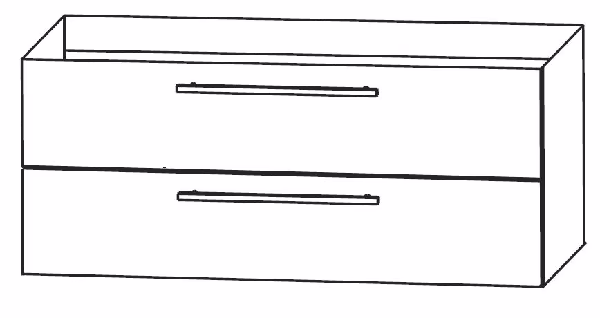Puris Fresh Badmöbelset 120 cm - Serie B - Ansicht 12