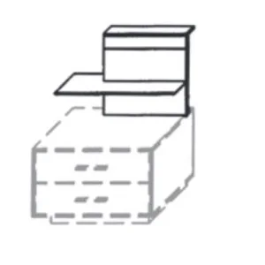 145 - Aufsatzpaneel links