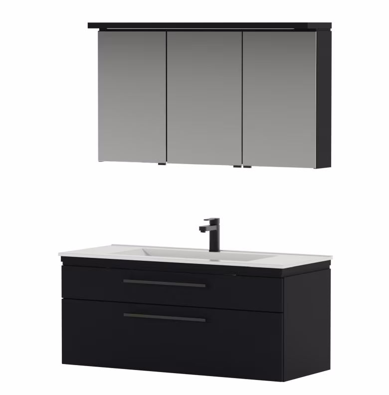 Puris Cool Line Badmöbel Set - 120 cm - Ansicht 5