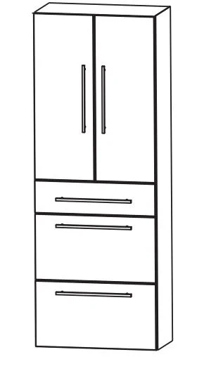 Puris Fine Line Hochschrank 60 cm HNA0960 - Ansicht 2