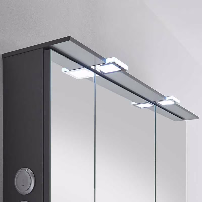 Pelipal 6910 Spiegelschrank mit LED-Lichtkranz / 85 cm
