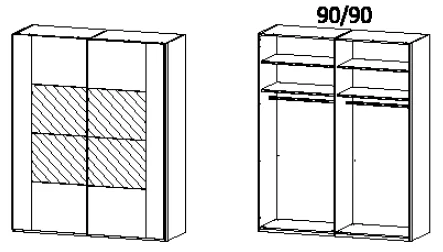 Breite 181 cm