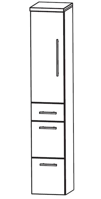 Puris Classic Line Hochschrank 40 cm HNA094A7M - Ansicht 2