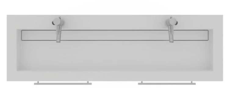 Stoneplus Doppelwaschtisch 160 cm