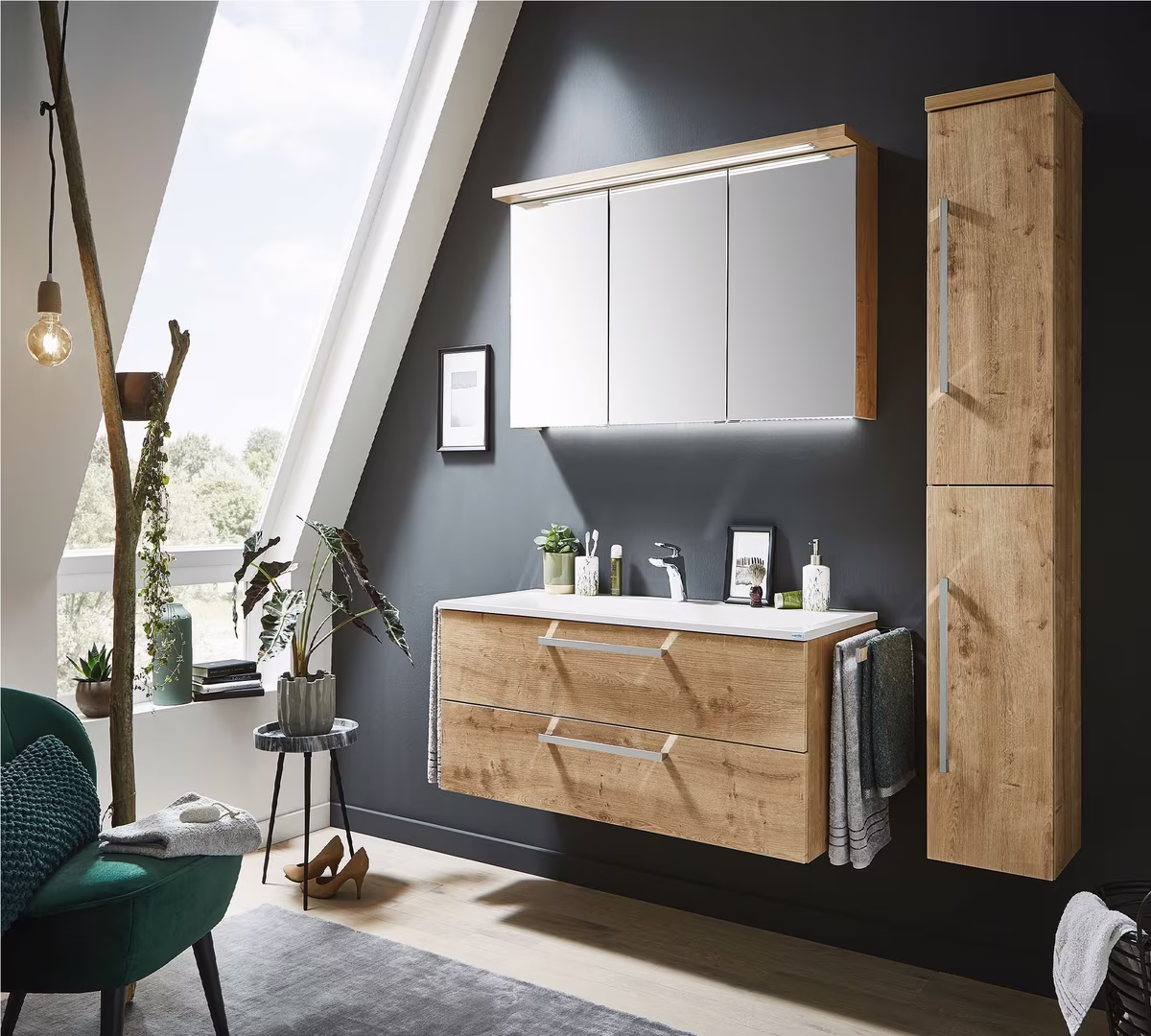 Puris Star Line Waschplatz 120 cm - Stoneplus - Ansicht 5