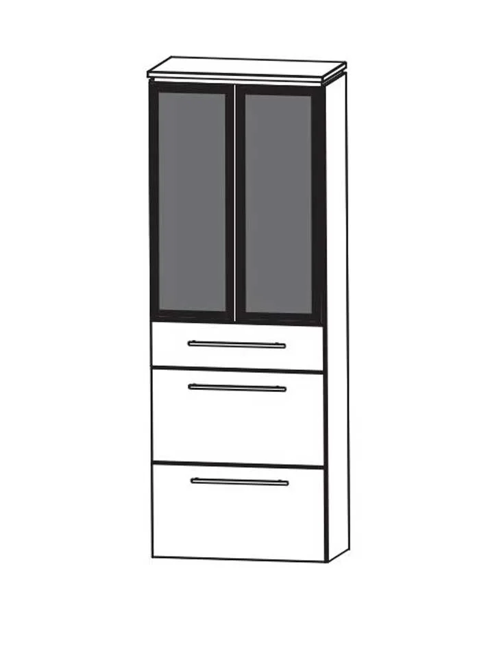 Puris Fine Line Bad-Hochschrank 60 cm breit HNA0962