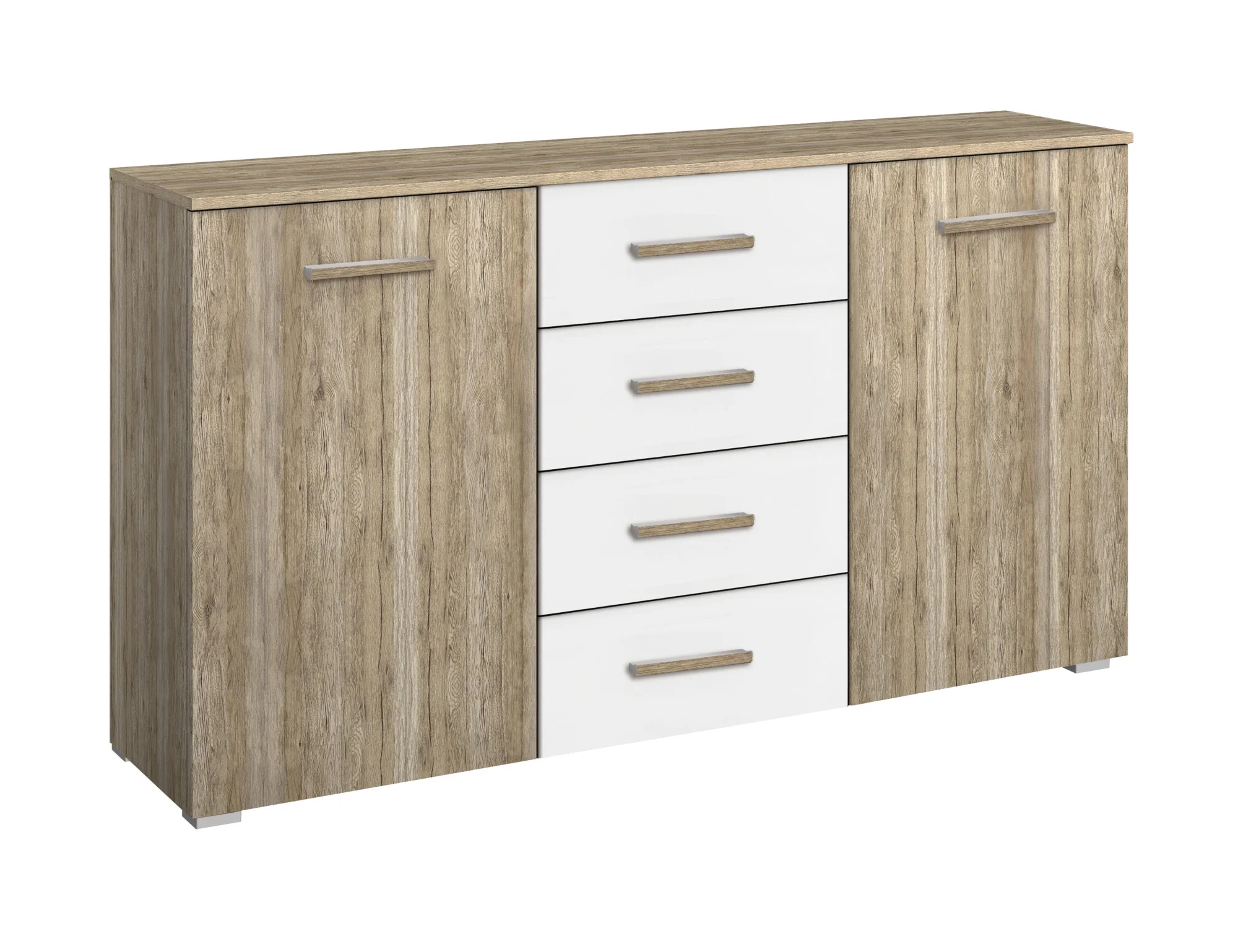 Rauch Orange Mosbach Schlafzimmer-Konfigurator mit Schwebetürenschrank / Alpinweiß - Ansicht 9