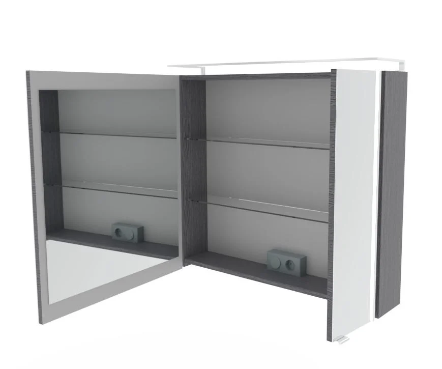 Marlin 3060daily Spiegelschrank 80 cm breit SAD8L - Ansicht 2