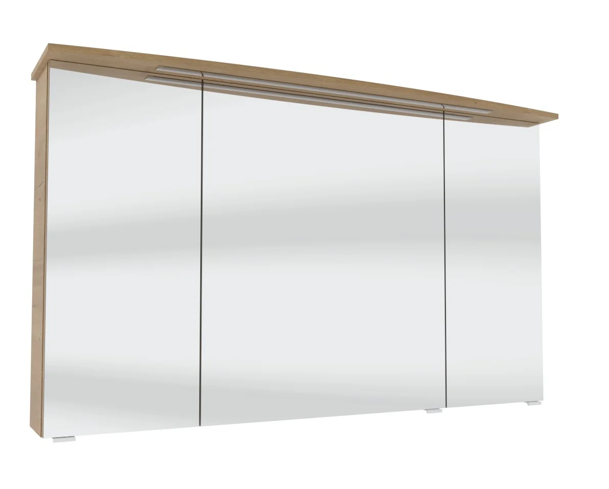 Pelipal 4010 Badmöbel Set inkl. Spiegelschrank mit Kranzboden - 120 cm - Ansicht 8