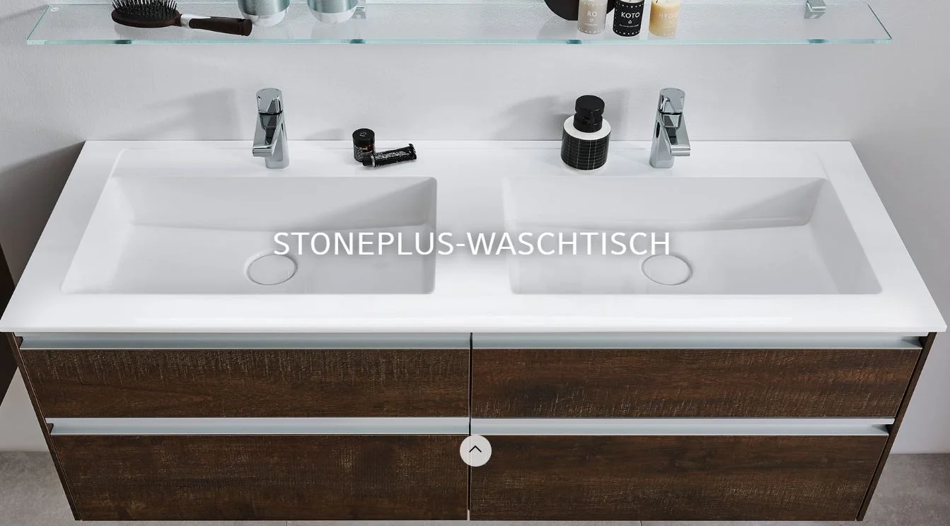 Puris New Xpression - Doppelwaschtisch mit Unterschrank - 142 cm - Ansicht 2