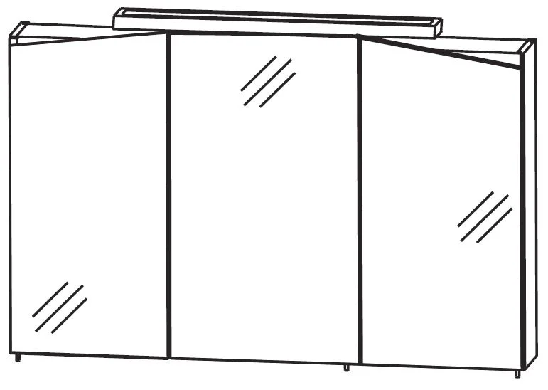 Puris Speed Spiegelschrank 80 cm S2A438038 - Ansicht 3